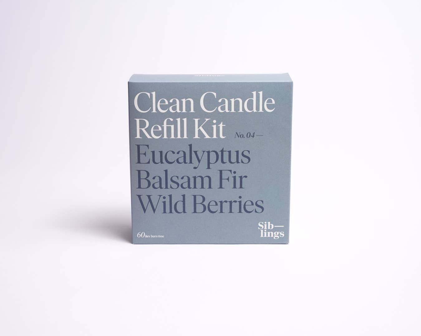 Clean Candle Refill - Eucalyptus, Balsam, Wild Berries