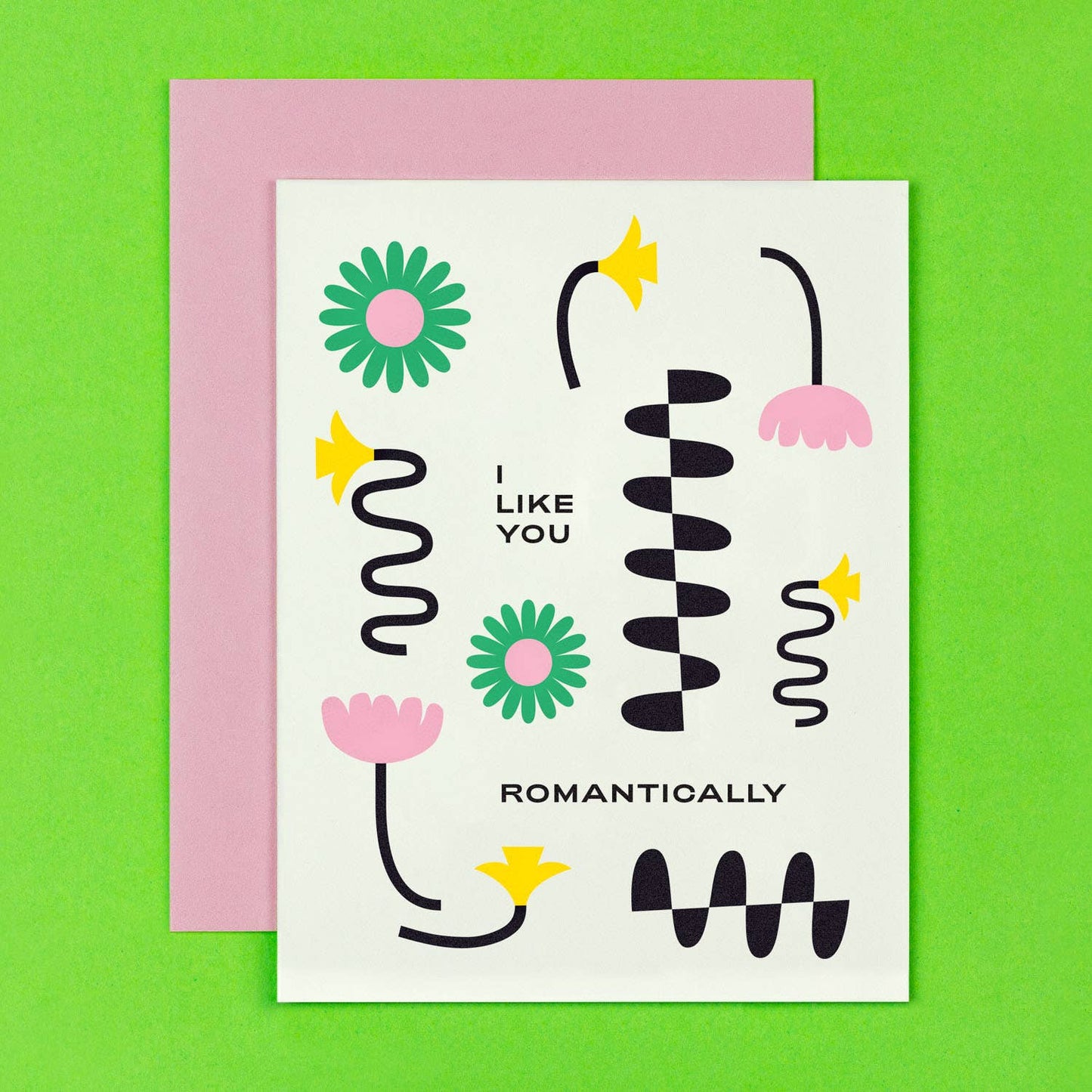 I Like You Romantically - Love Card