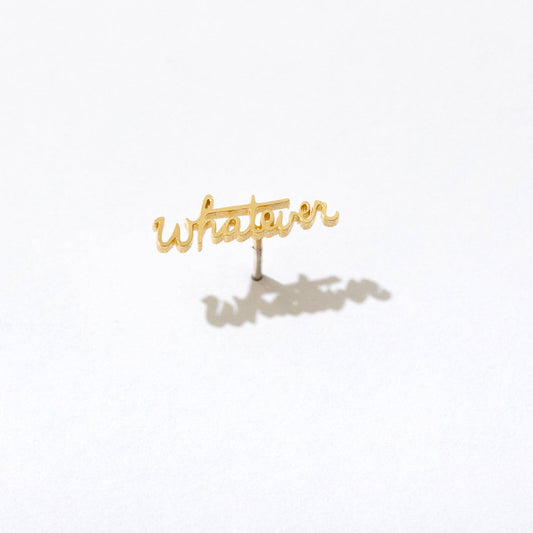 Whatever Stud - Single Earring