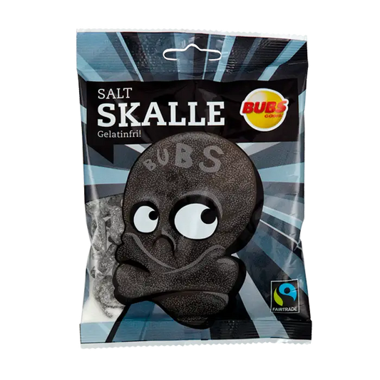 BUBS Salty Licorice Skulls