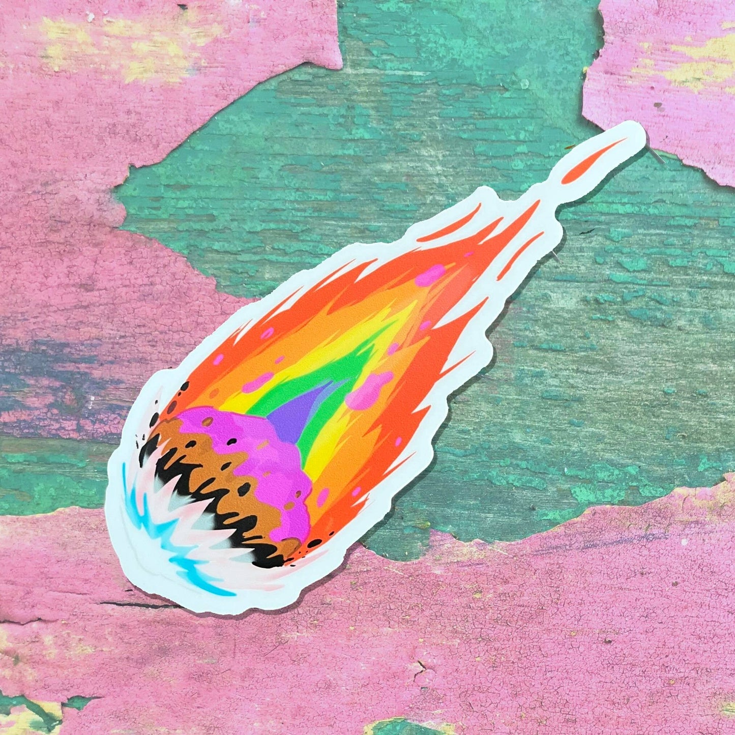 Pride Comet Sticker