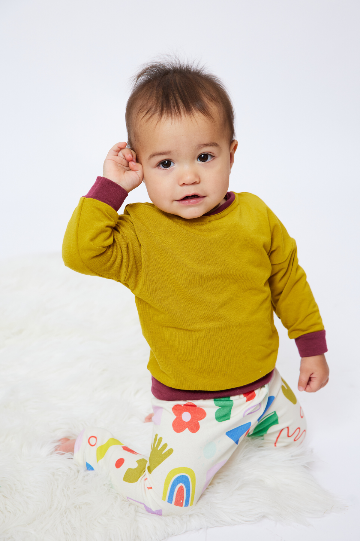 Baby & Toddler Pullover Top - Collegiate