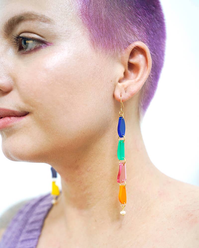 Dangle Shape Earrings