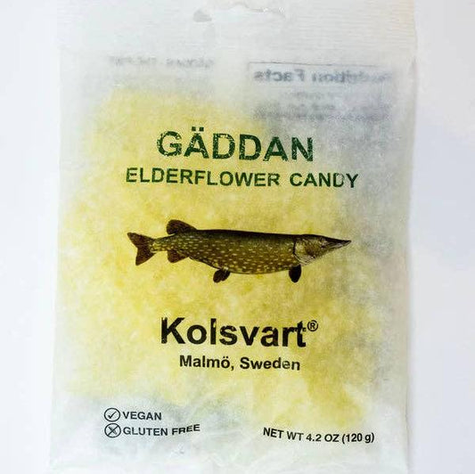 Kolsvart Elderflower Gummy Swedish Fish