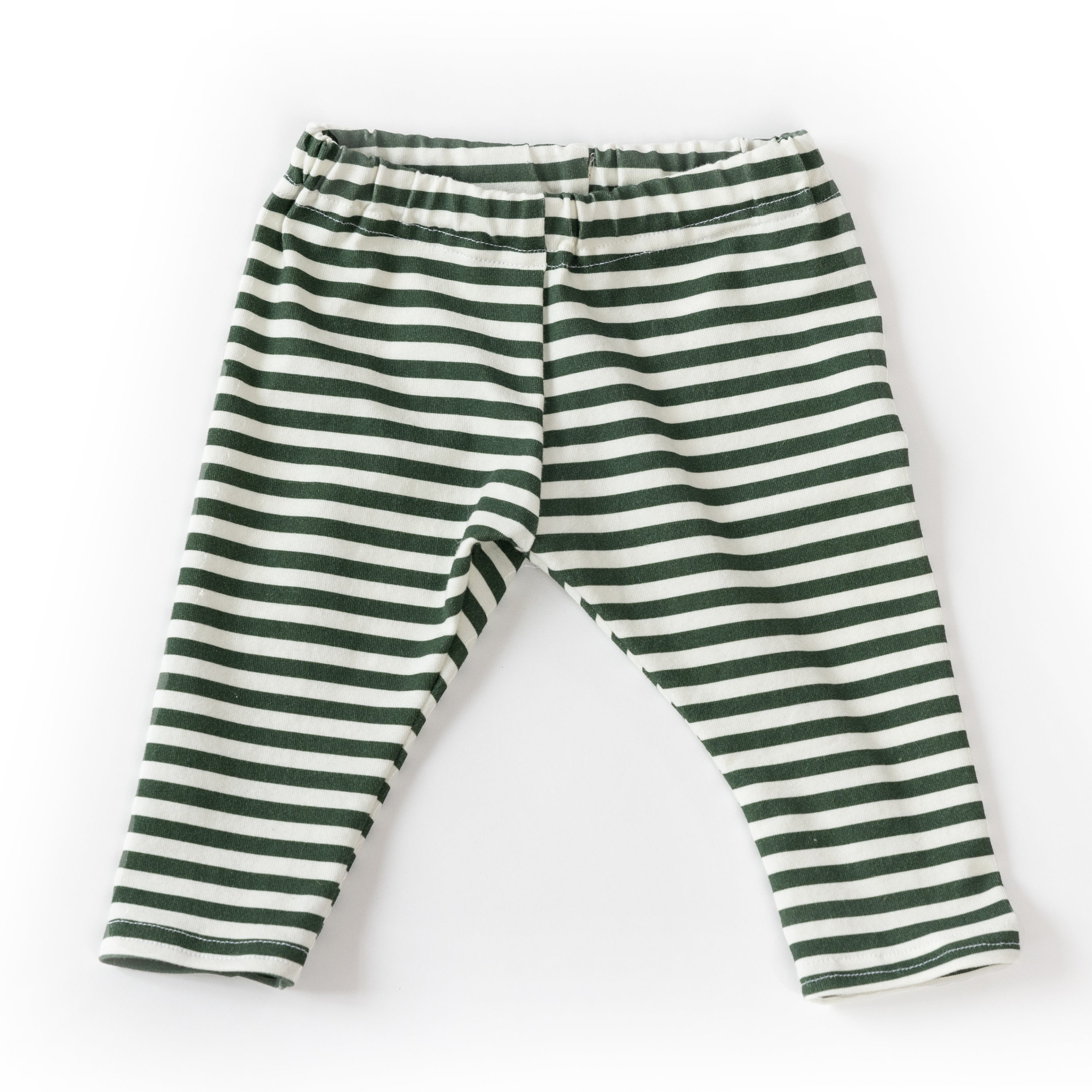 Green hotsell striped leggings