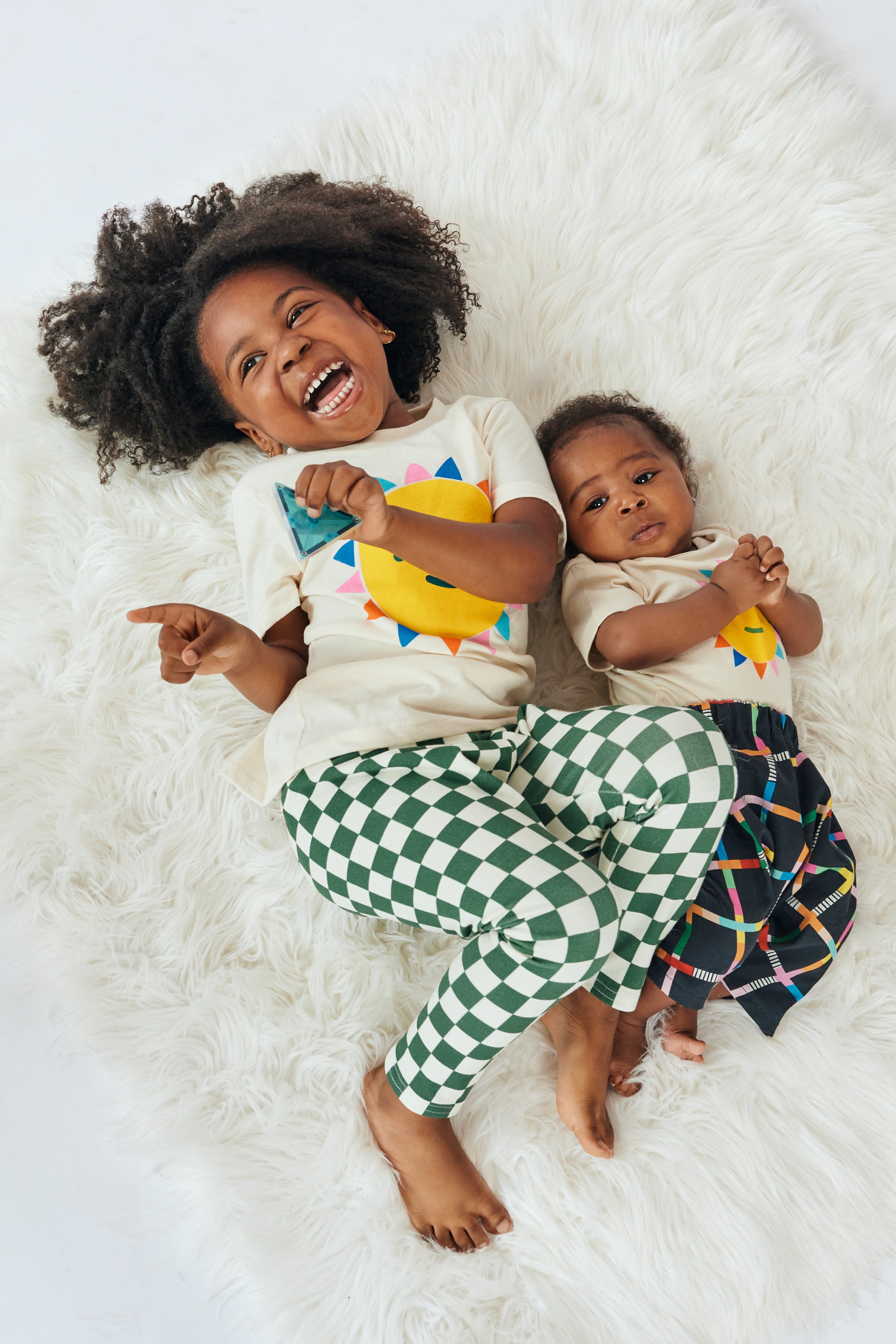 Lilla Barn x Earth Cadets | Baby & Kid Leggings | Green Checkers – Lilla  Barn Clothing