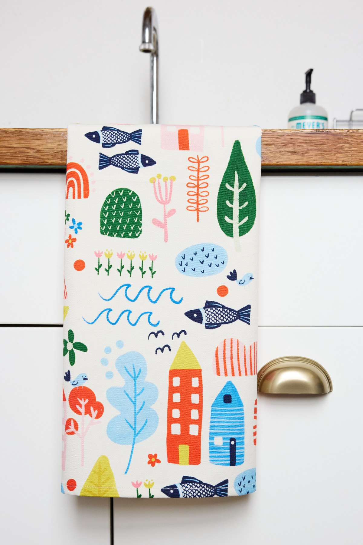 Organic Cotton Tea Towel - Maximum Folk