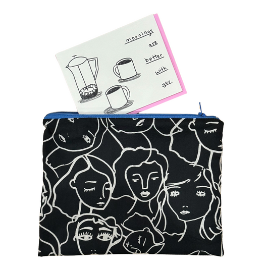 Zipper Pouch - Oh Lady